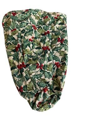 Longaberger Holiday Holly Basket Liner